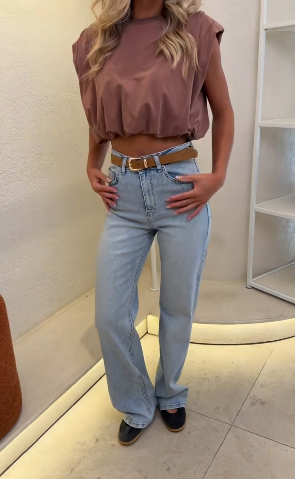 Straight jeans