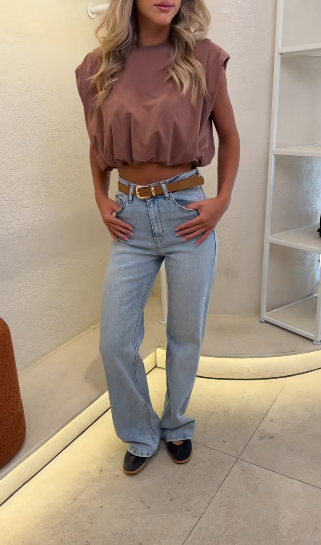 Straight jeans