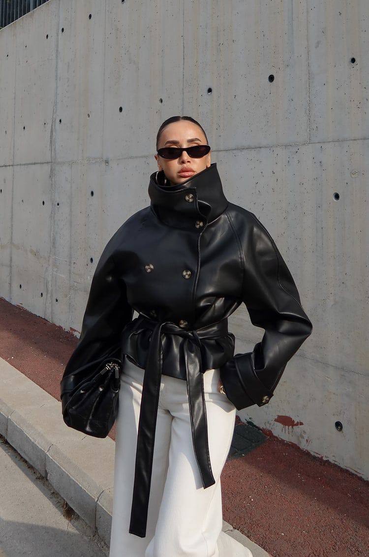 G- leather jacket 508402