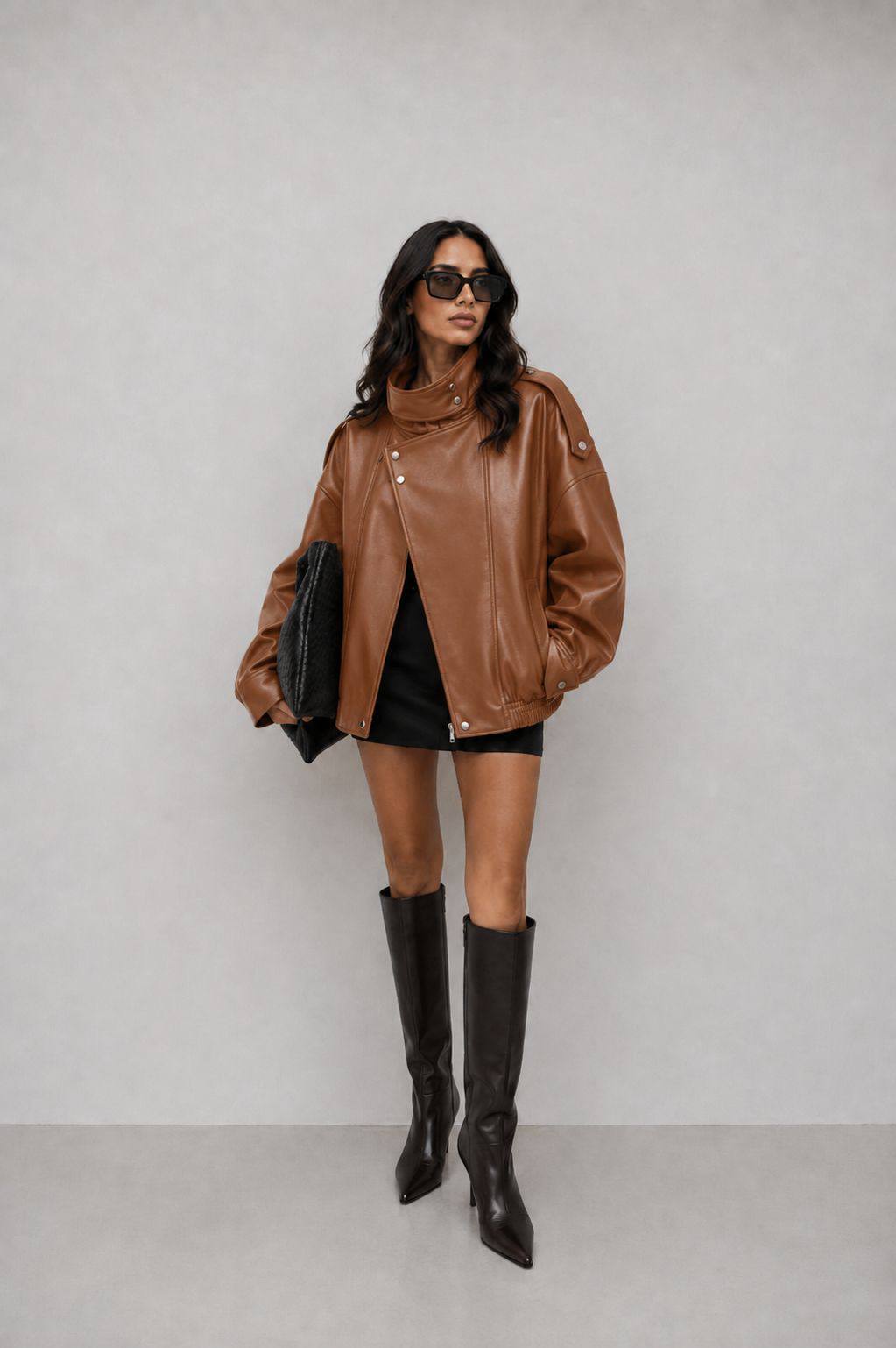 G-leather jacket 508398
