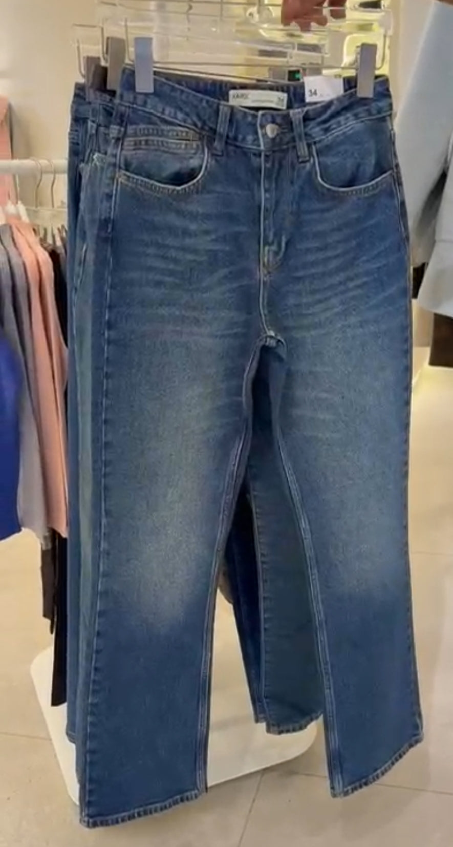 Straight jeans 25779