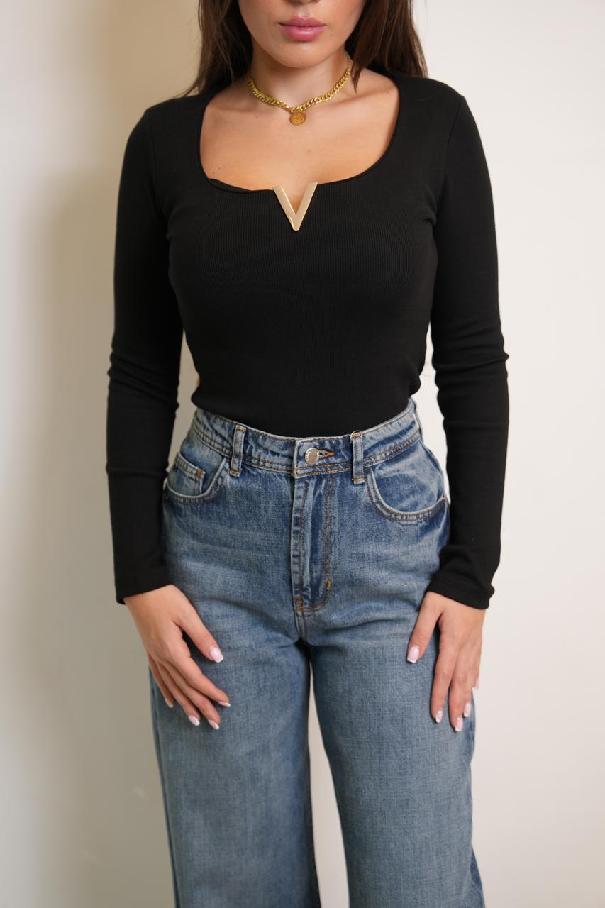 Straight cut jeans (25724)