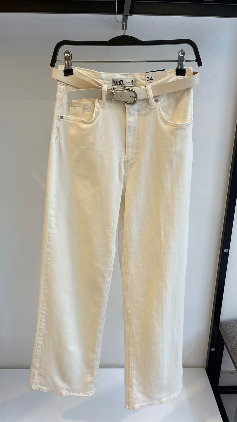 straight jeans