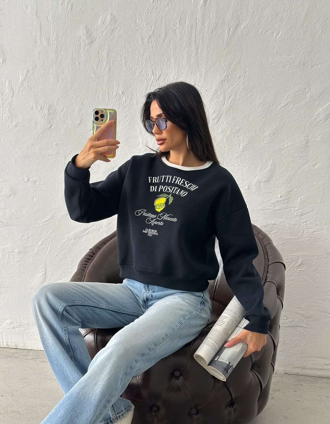 Fleeced Sweater (5769)