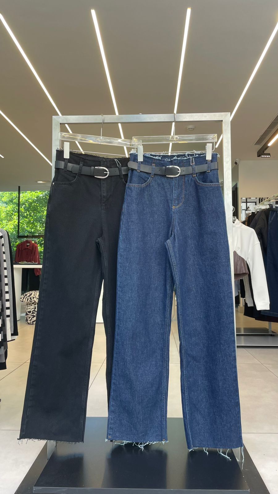 Straight cut jeans (400)