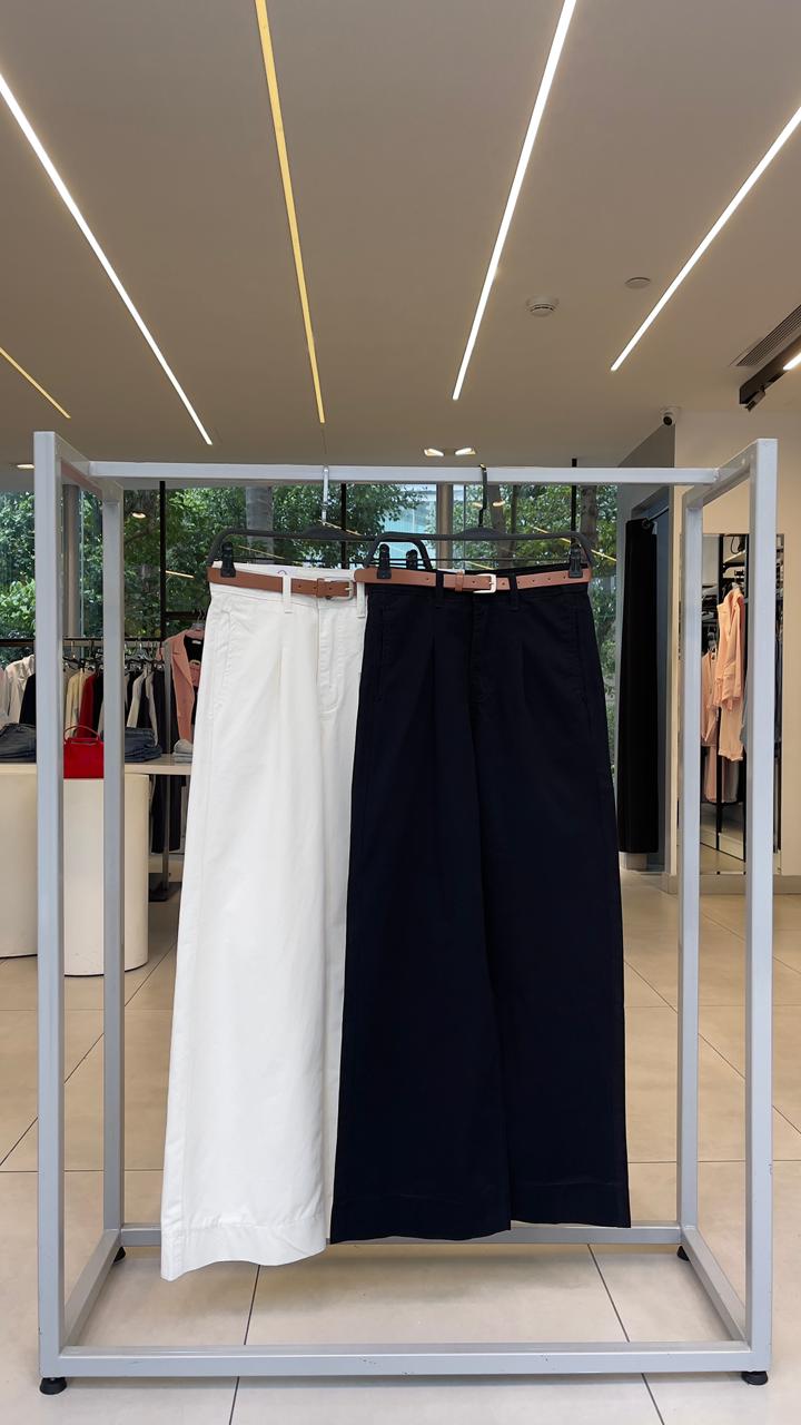 pants with belt