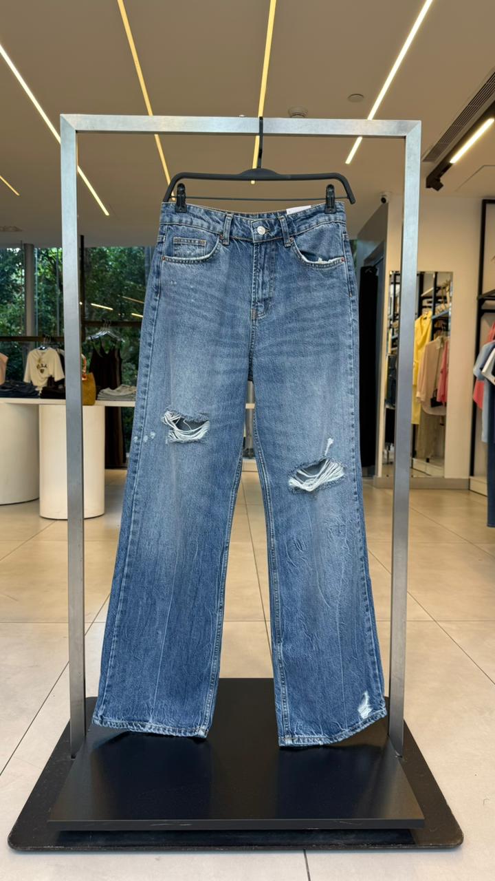 straight cut jeans [998]