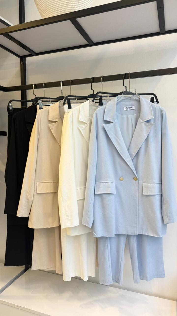 linen suit