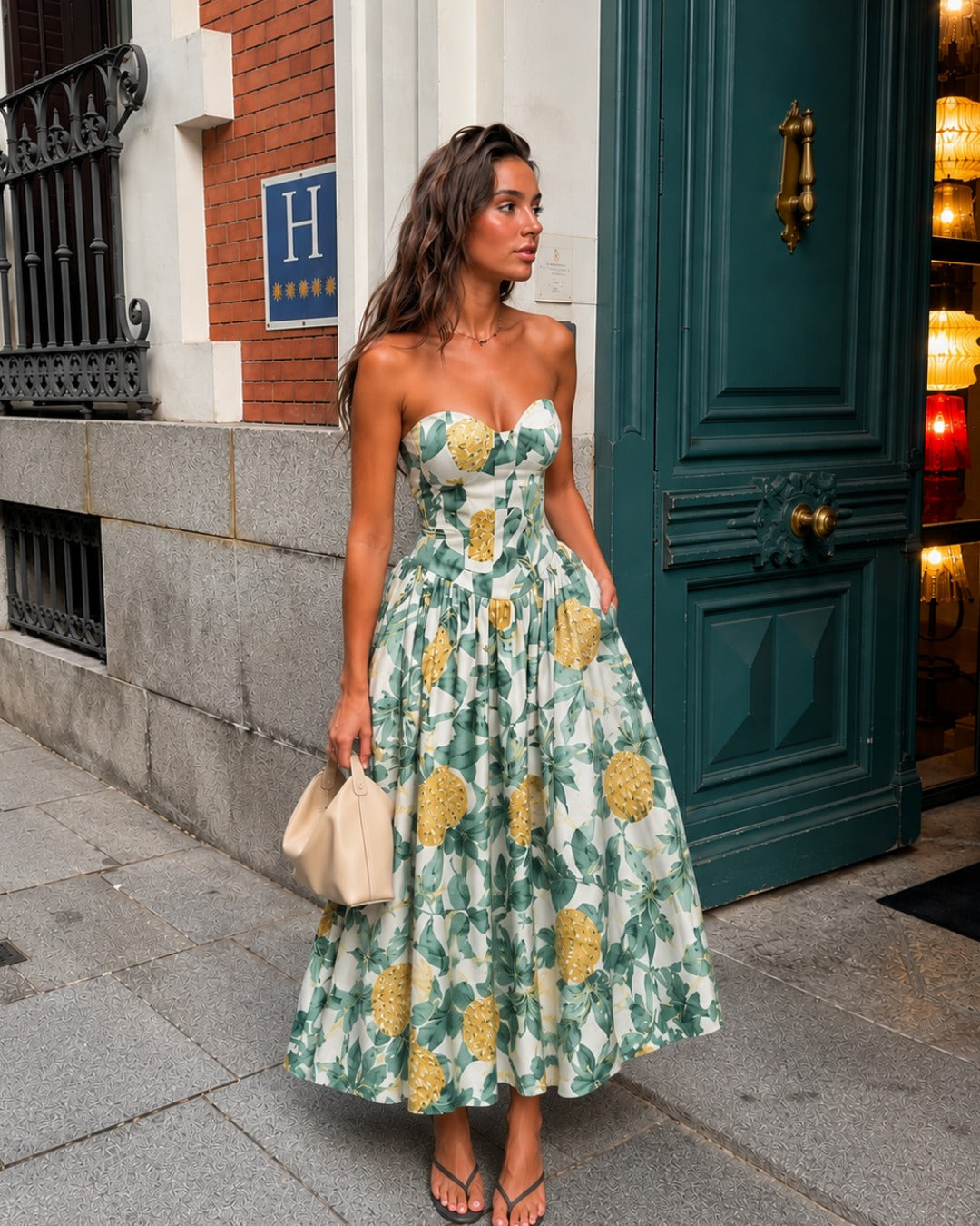 Pineapple dress
