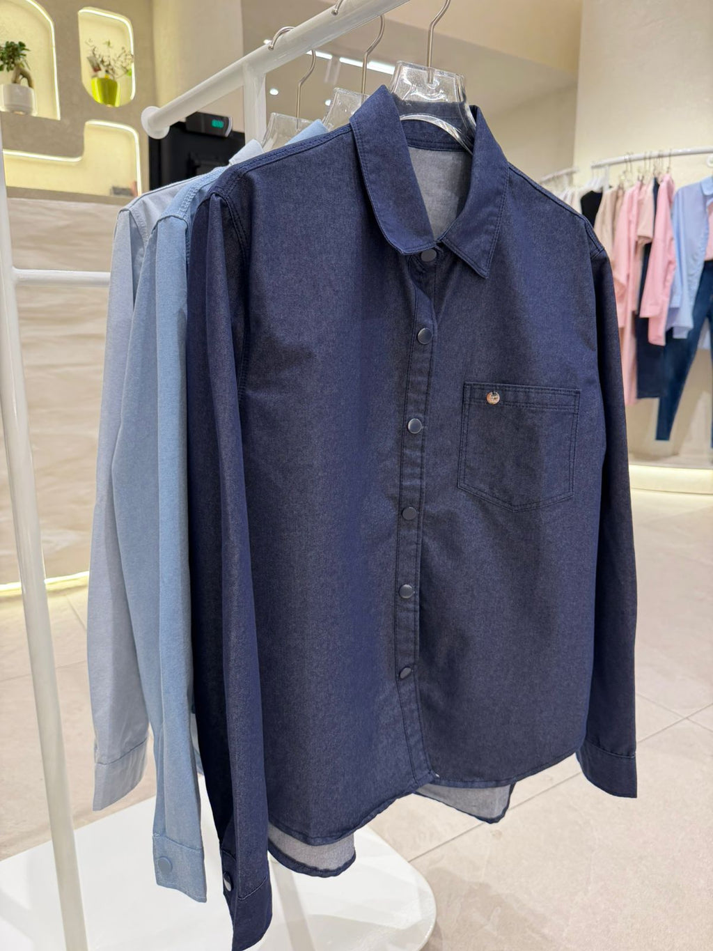 Demin shirt