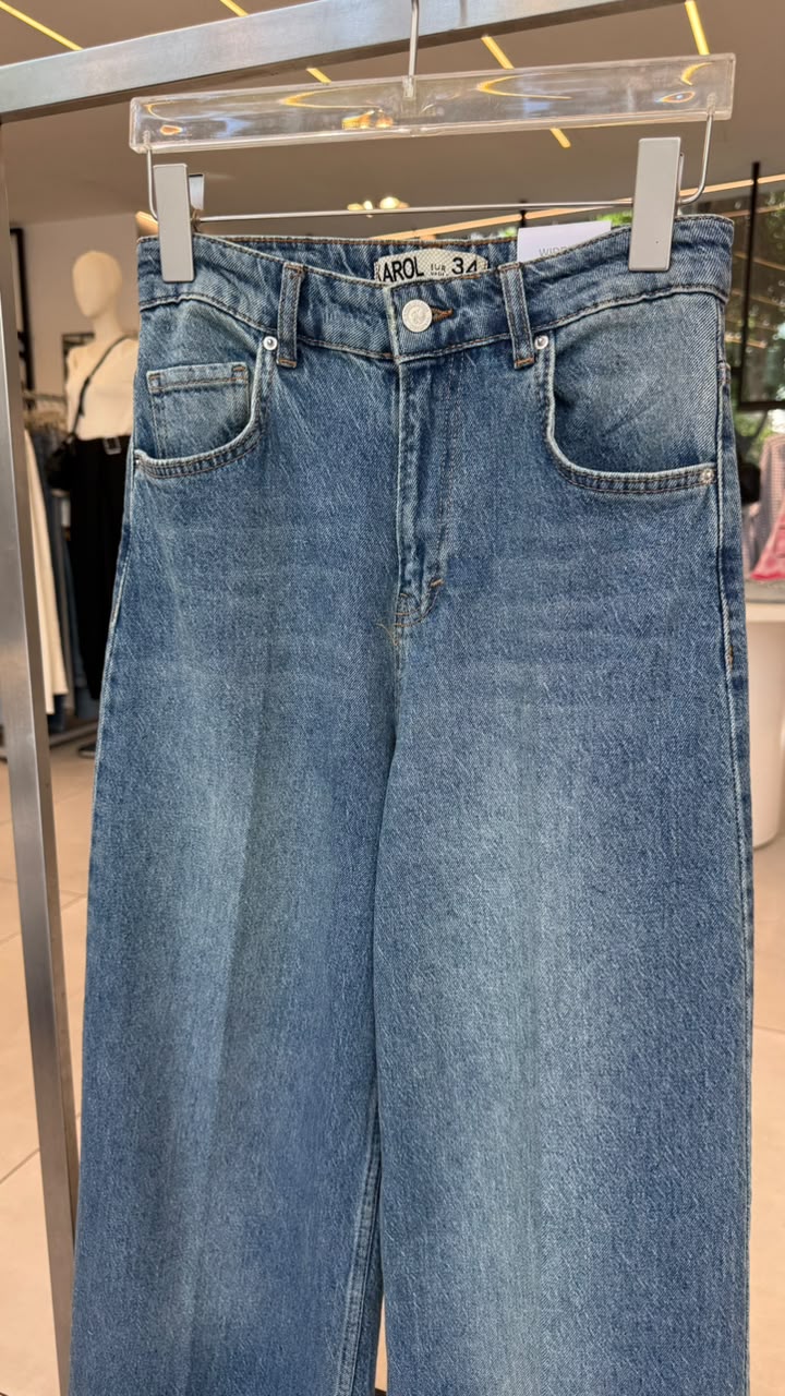 G-wide leg jeans 957