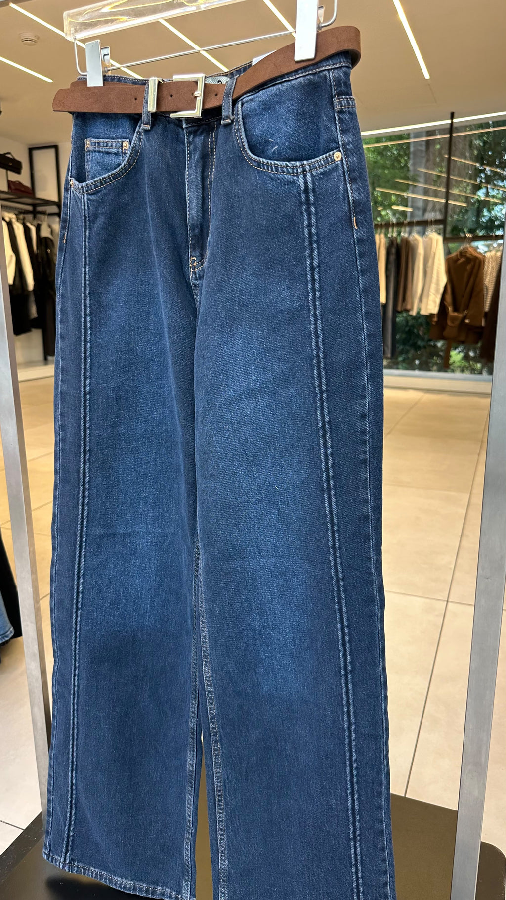 g- straight  jeans  1092